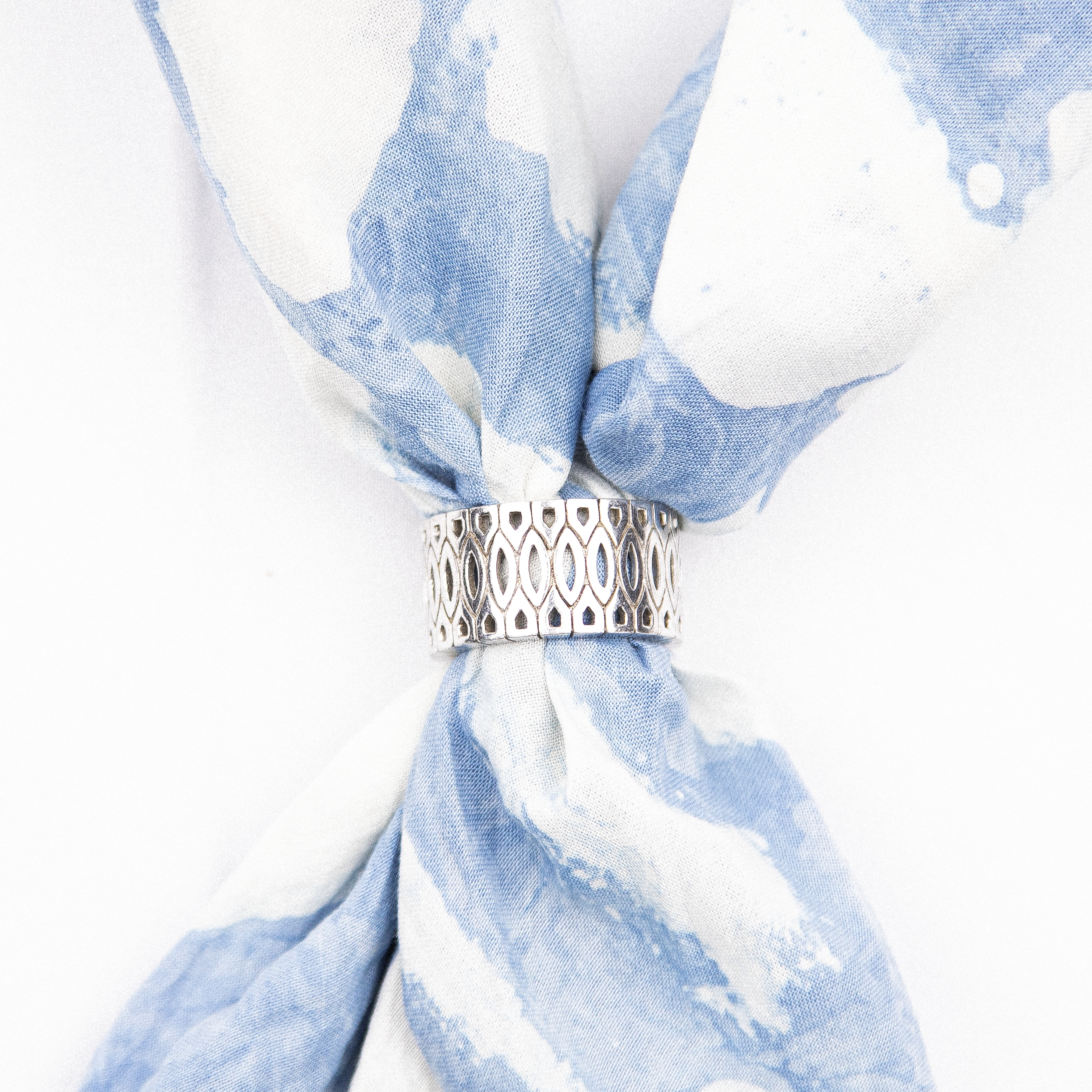 Anneau vintage : Géométrie (A925)