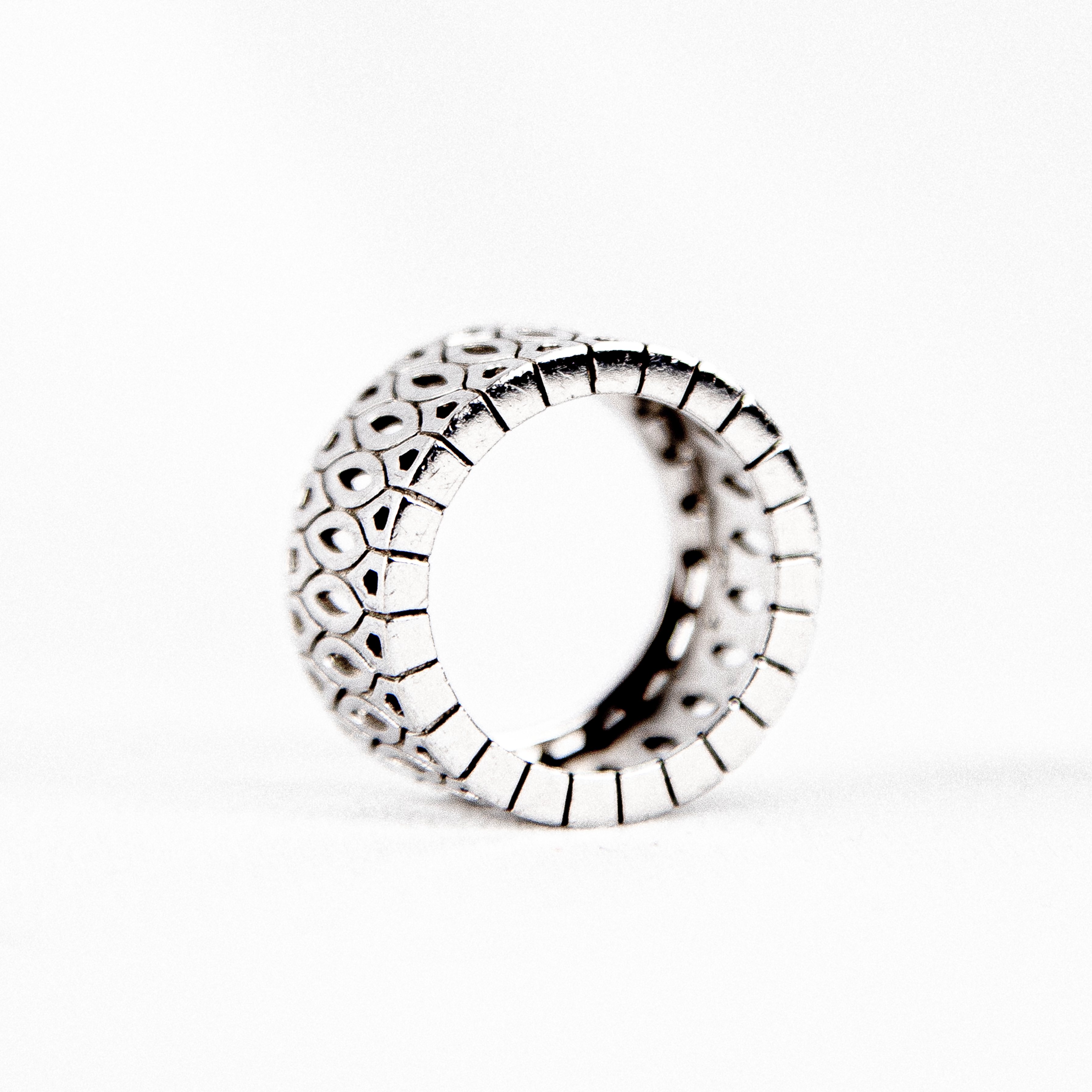 Anneau vintage : Géométrie (A925)