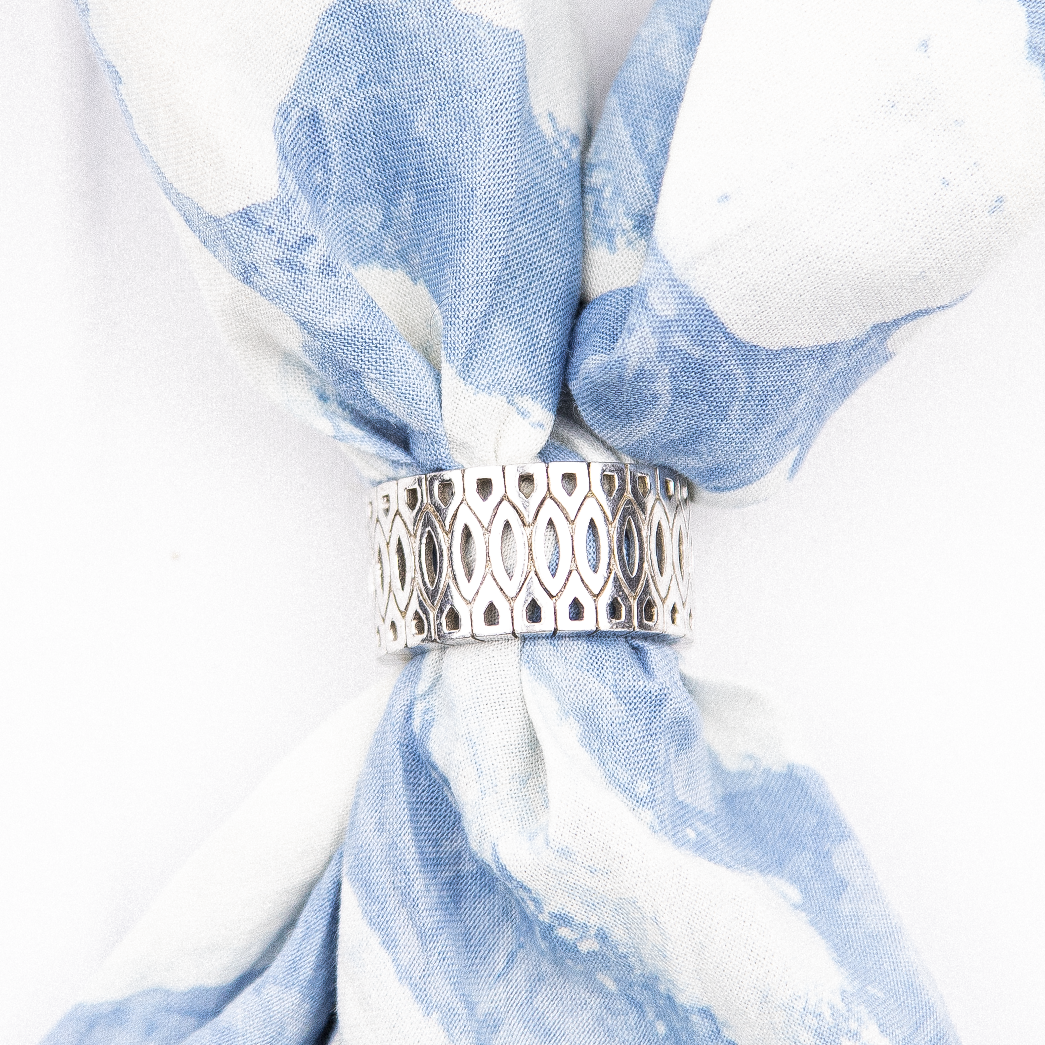 Anneau vintage : Géométrie (A925)