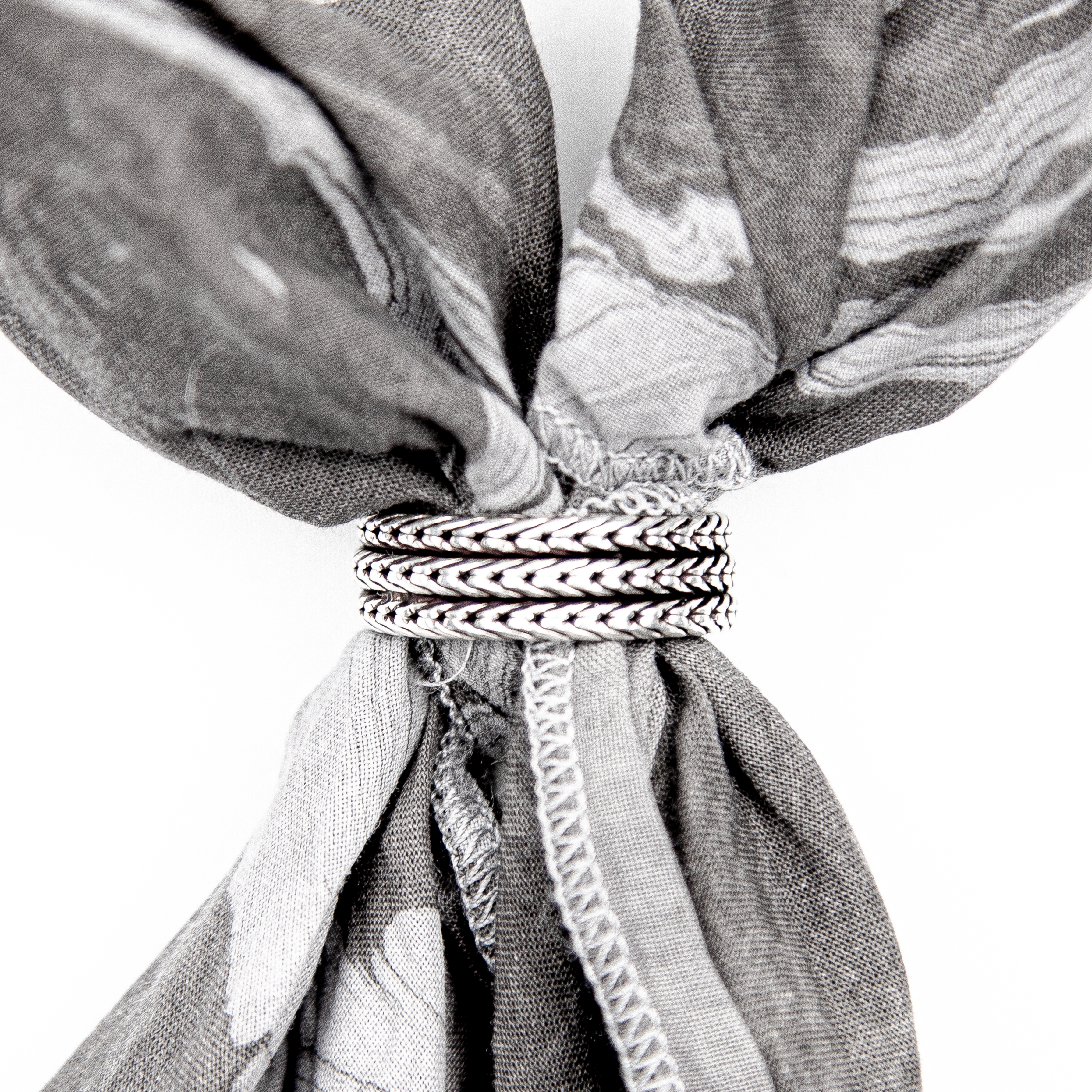 Anneau vintage : Cordage (A925)