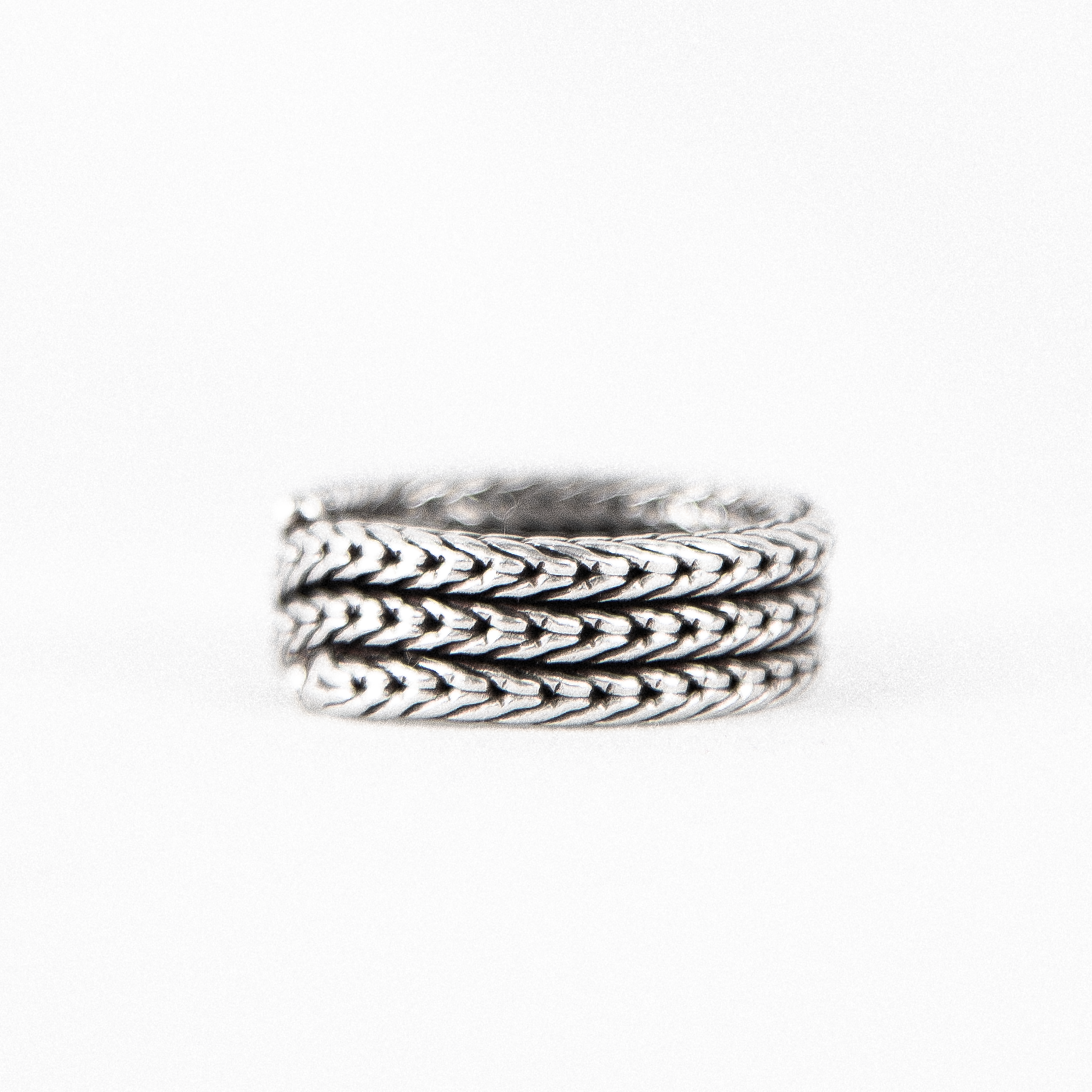 Anneau vintage : Cordage (A925)